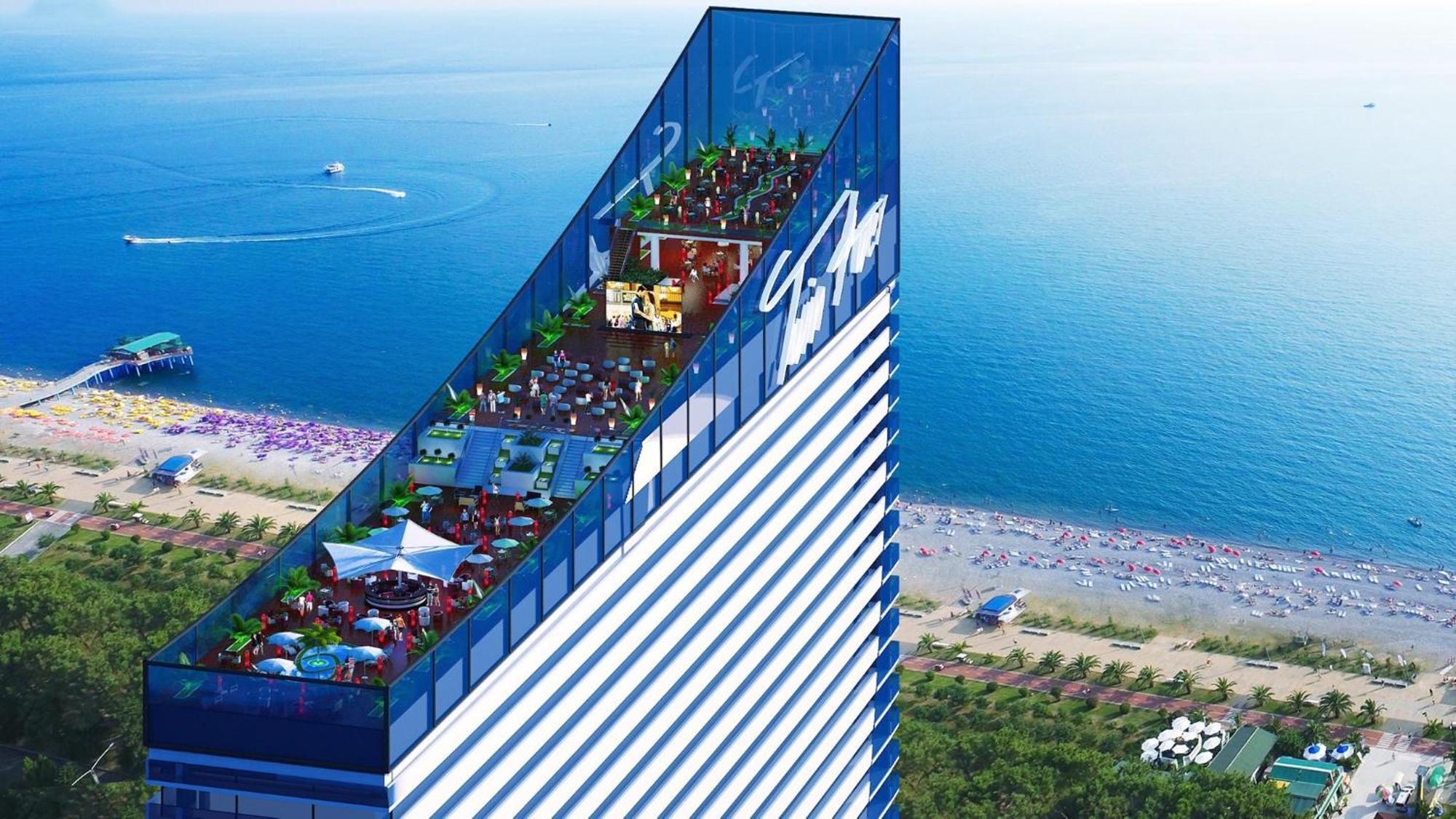 Orbi City Sea View Aparthotel Batumi Esterno foto